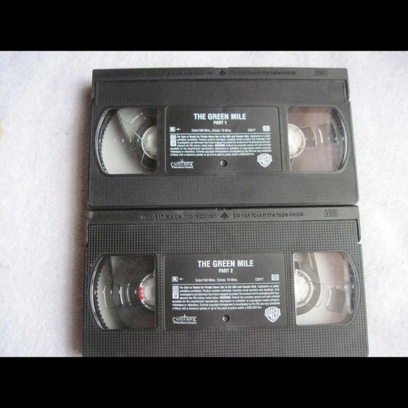 The Green Mile Tom Hanks Michael Clarke Duncan 2000 VHS Cassette Tape Bundle $2 - Picture 5 of 5